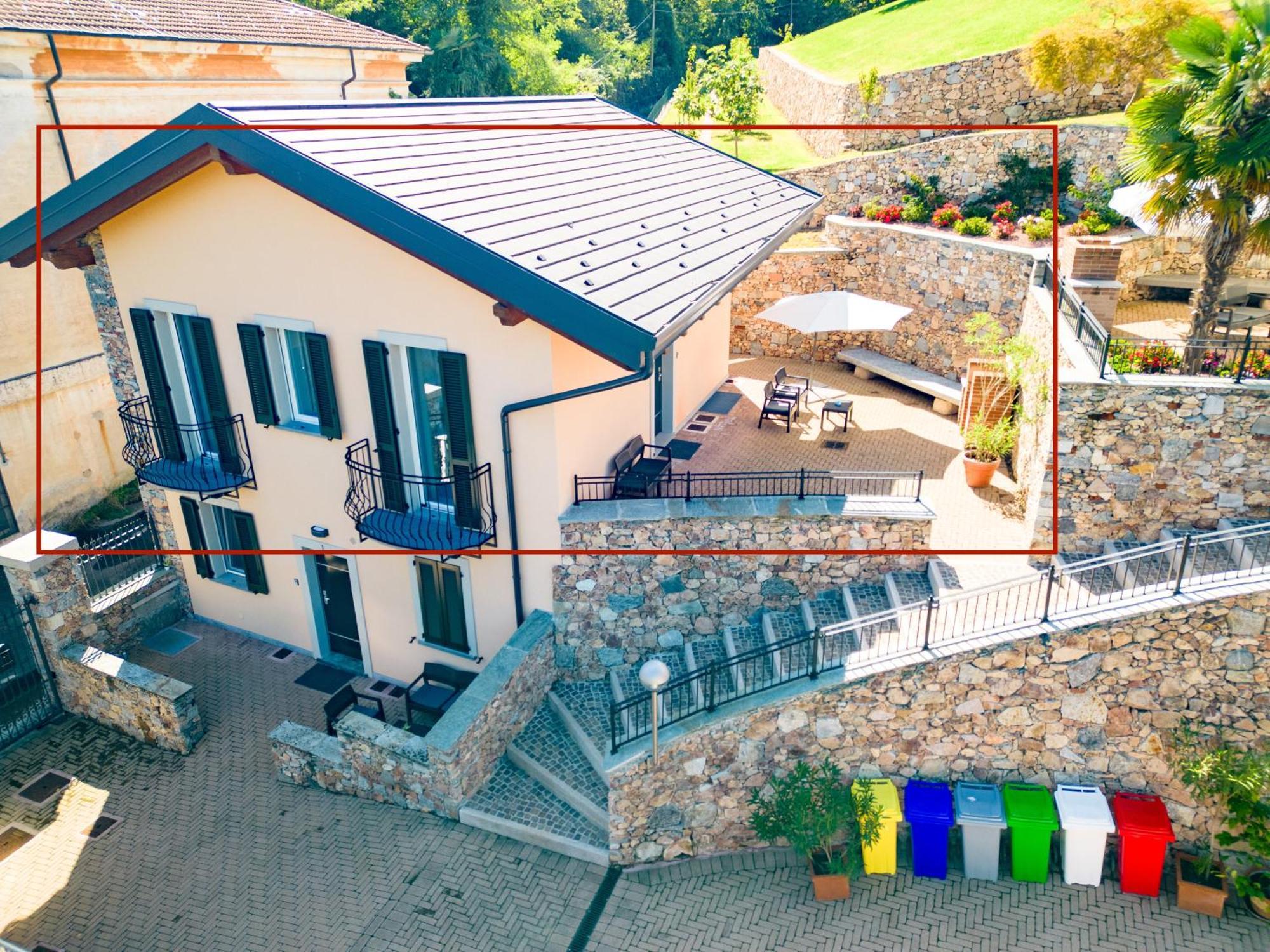 Villa San Carlo Арона Экстерьер фото